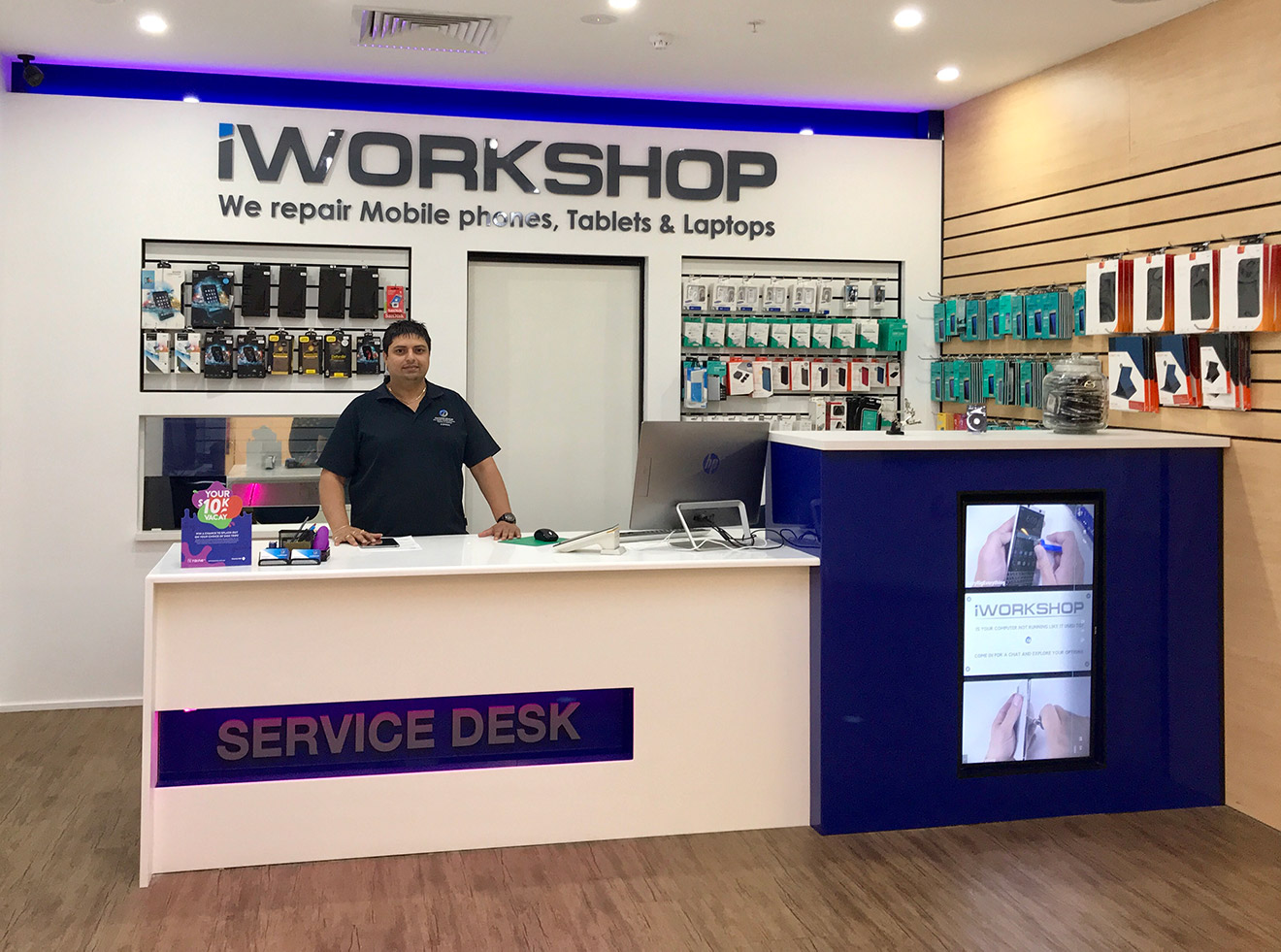 Iworkshop Ashish pic iWorkshop owner Ashish